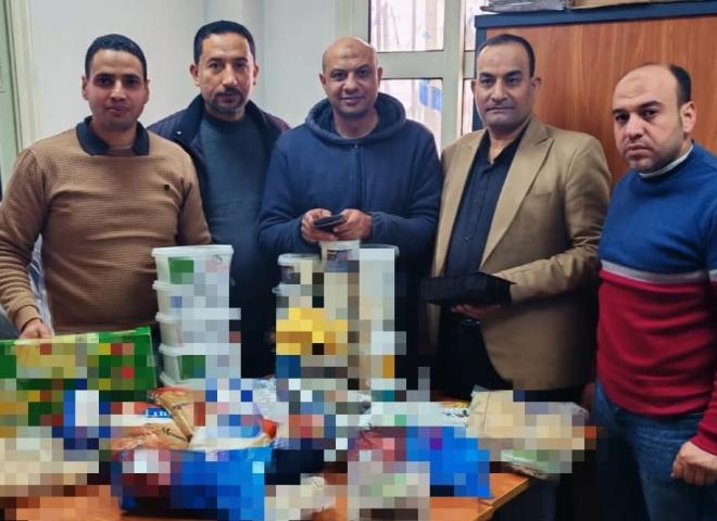 تموين البحيرة.. ضبط عدد (280) عبوة سلع غذائية منتهية الصلاحية (لحوم – كبدة مجمدة – جبنة معلبة – لانشون – سمنة …)،