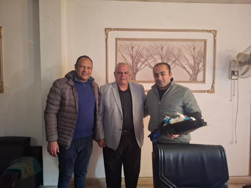 رئيس مدينة حوش عيسي يهنئ رجال الشرطة بعيدهم ال74