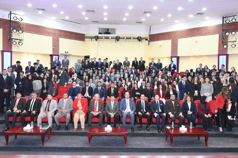 وزير الشباب والرياضة يشهد محاضرة السيد عمرو موسى، الأمين العام الأسبق لجامعة الدول العربية ووزير الخارجية الأسبق