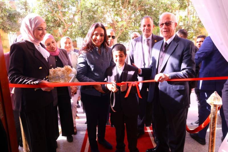 وزيرة التضامن الاجتماعي تفتتح مجمع رعاية وتأهيل الأبناء من ذوي الإعاقة بعين شمس