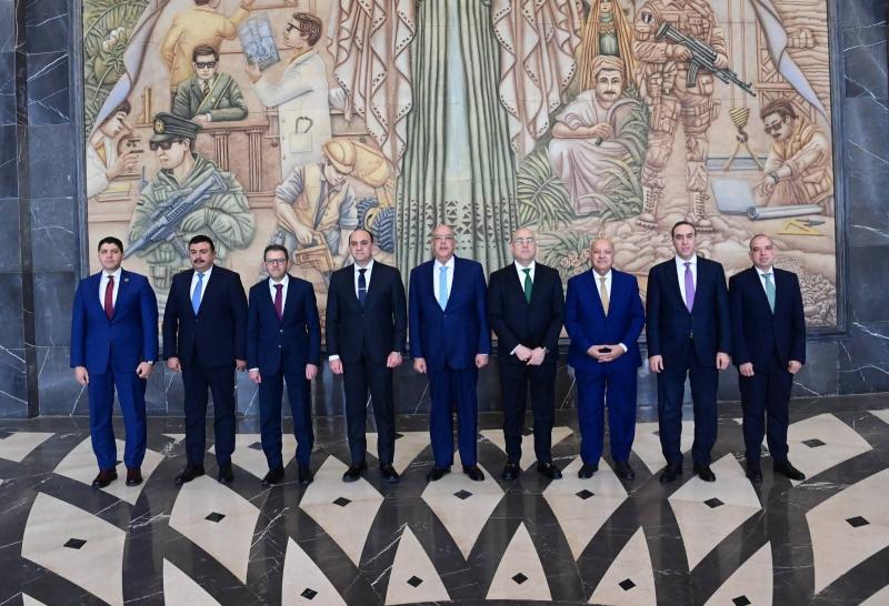 المستشار هشام بدوي رئيس مجلس النواب يستقبل رئيس هيئة الرقابة الإدارية ونائبه