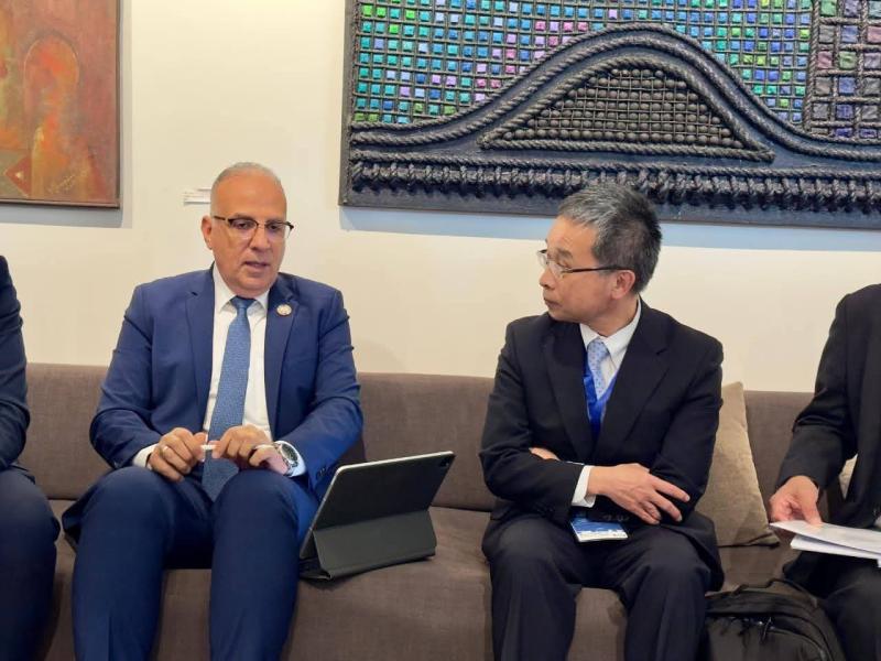 الدكتور سويلم يلتقي وفد دولة اليابان شريك مصر في رئاسة الحوار التفاعلي الثالث للمياه بعنوان “المياه والكوكب” على هامش الاجتماع التحضيري لمؤتمر الأمم المتحدة للمياه، بالسنغال