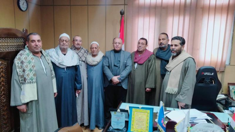 وكيل زراعة البحيرة يستقبل مجلس إدارة جمعية أريمون بالمحمودية