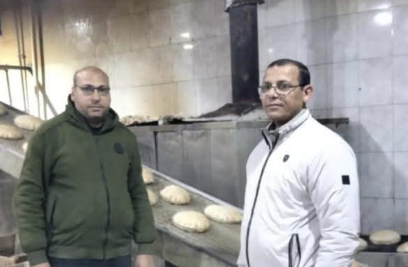 تحرير   9 محضر خلال حملة مكبرة لمتابعة أعمال المخابز بنطاق مركز أبوالمطامير