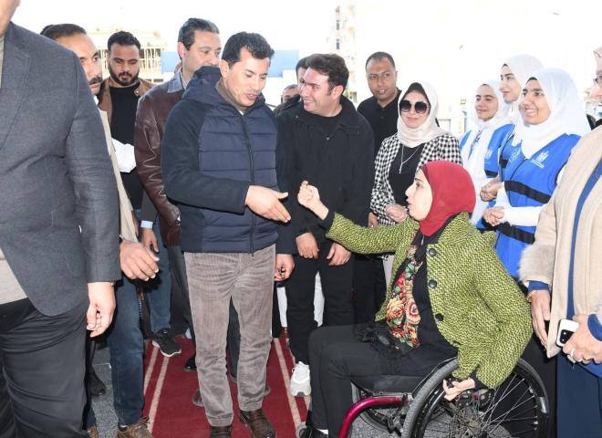 وزير الشباب والرياضة ومحافظ دمياط يعقدان لقاءً حوارياً مفتوحاً مع القوى الشبابية بمركز الابتكار الشبابي والتعلّم بدمياط الجديدة