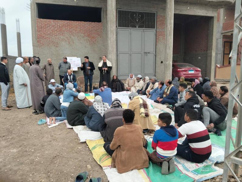 مدرسه حقلية بجمعية البساتين بزراعة دمنهور