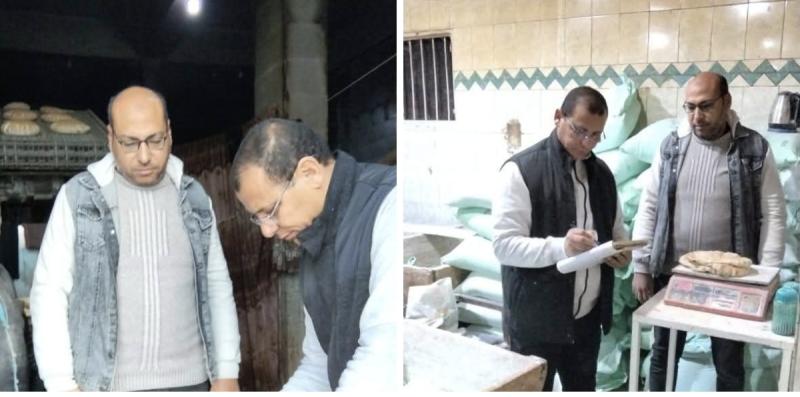 تحرير 10 محاضر خلال حملة مكبرة لمتابعة أعمال المخابز بنطاق مركز أبوالمطامير