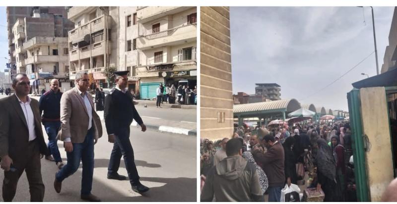 محافظ البحيرة تشدد على منع عودة السوق العشوائي بمنطقة إفلاقة