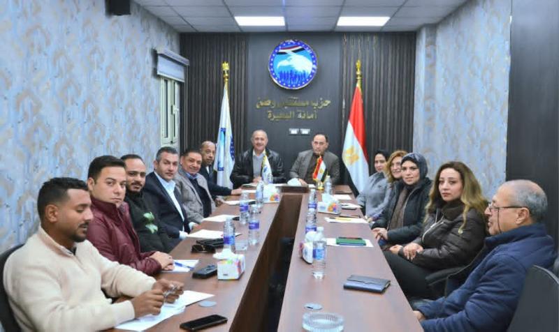 مشاركة #النائب_عمرو_سعد_الشلمه بإجتماع الهيئة البرلمانية وذلك لمناقشة آليات التنسيق الحزبي خلال المرحلة المقبلة بما يحقق سرعة الاستجابة لمطالب المواطنين.