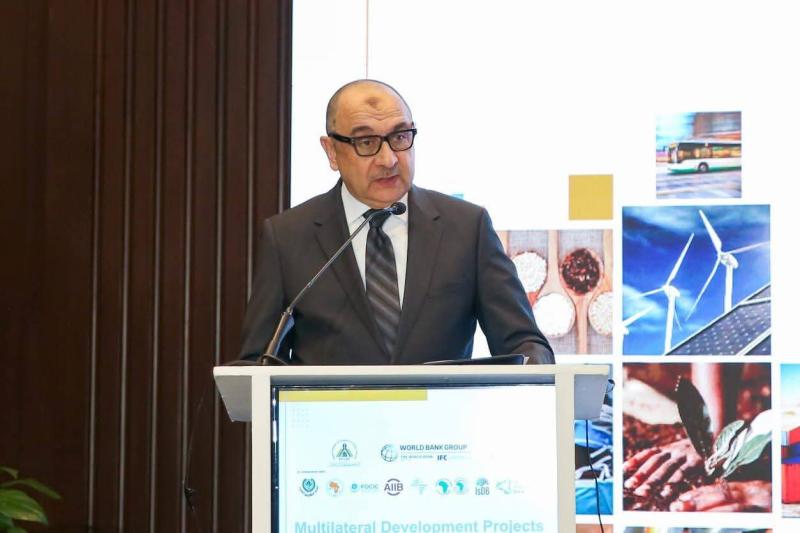 خلال ندوة نظمها البنك الدولي بالتعاون مع الاتحاد الأفريقي لمنظمات مقاولي التشييد