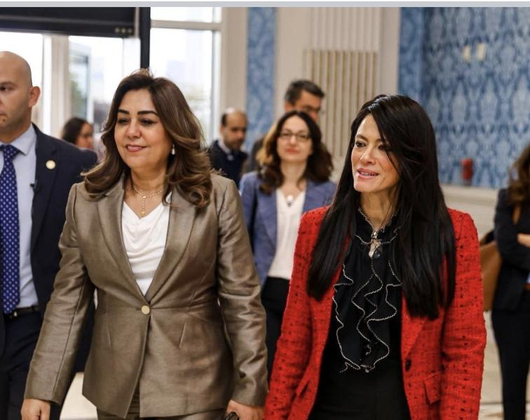 الدكتورة رانيا المشاط والدكتورة منال عوض تترأسان اجتماع لجنة تسيير مشروع ”إدارة تلوث الهواء وتغير المناخ بالقاهرة الكبرى” لبحث التقدم المحقق وأولويات المرحلة المقبلة