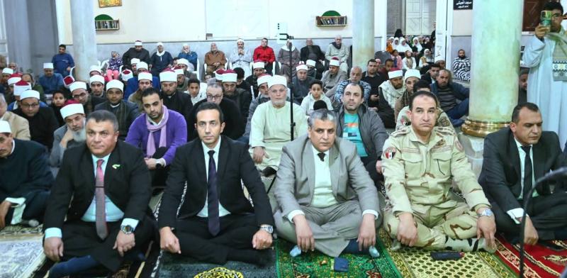 البحيرة تحتفل بذكرى ليلة النصف من شعبان من مسجد الحبشي بدمنهور