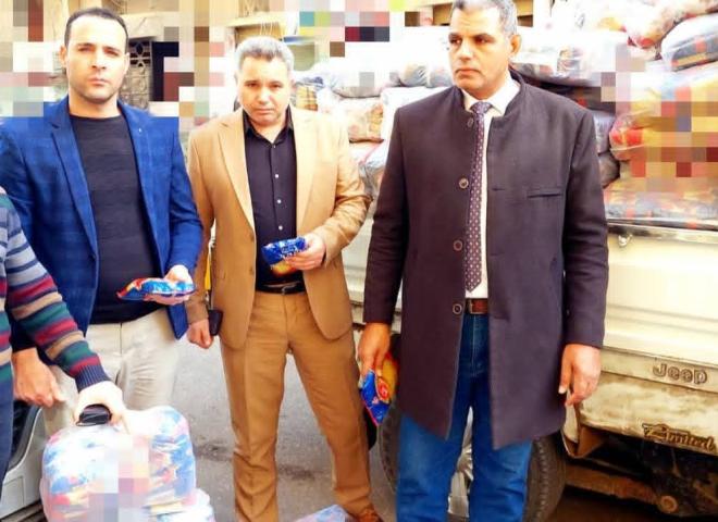 مديرية التموين والتجارة الداخلية بالبحيرة تضبط 5,000 كيس مكرونة تموينية قبل تهريبها إلى السوق السوداء في دمنهور