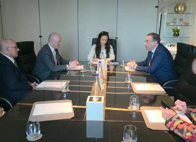 - رئيس الجهاز المركزي للتنظيم والإدارة يبحث مع نائب رئيس شركة Oracle فرص التعاون المشترك