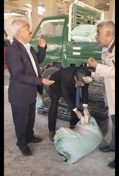 جولة مفاجئة لوكيل وزارة التموين بسوهاج لقطاع المطاحن للتأكد من صرف الدقيق للمخابز بجرجا