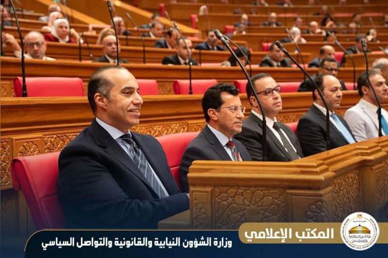 المستشار محمود فوزي بمناقشات تعديل بعض أحكام قانون إنشاء وتنظيم نقابة المهن الرياضية