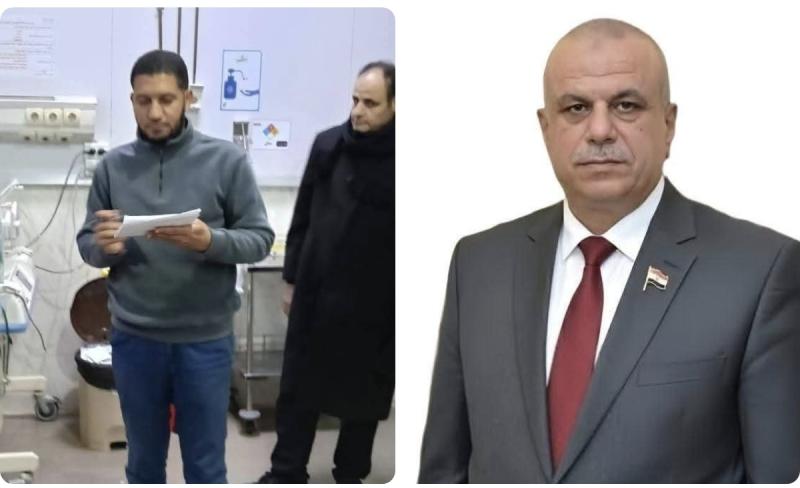 رئيس مدينة حوش عيسي والمتابعة المستمرة  لمستشفي حوش عيسي المركزي ليلاً ..