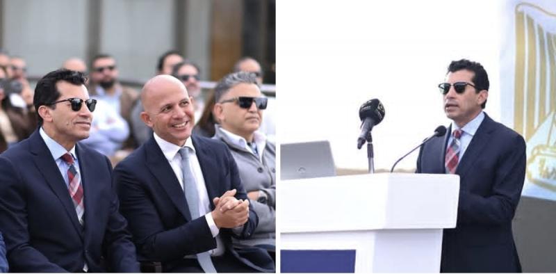 وزير الشباب والرياضة يشهد المؤتمر الصحفي لسباق IRONMAN 70.3 شرم الشيخ – مصر