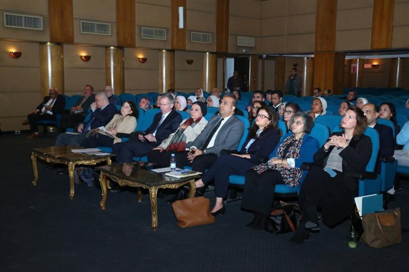 خلال مراسم إطلاق التقرير الرئيسي لمجموعة البنك الدولي حول إدارة المخلفات الصلبة في منطقة الشرق الأوسط وشمال أفريقيا