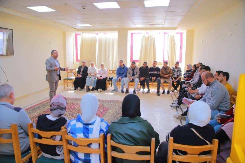 ضمن مبادرة نحو رؤية شبابية لمجابهة التطرف والإرهاب ...   الشباب والرياضة تتابع تنفيذ فاعليات ملتقى الوعي الثاني  بالمدينة الشبابية ببورسعيد