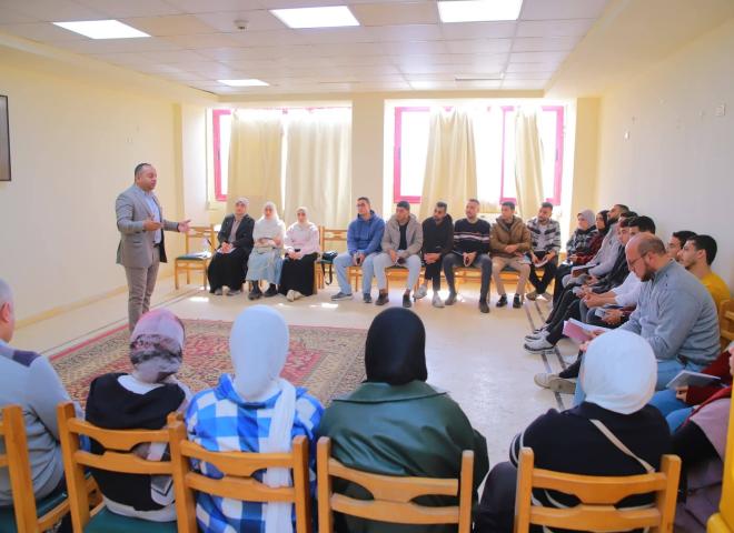 ضمن مبادرة نحو رؤية شبابية لمجابهة التطرف والإرهاب ...   الشباب والرياضة تتابع تنفيذ فاعليات ملتقى الوعي الثاني  بالمدينة الشبابية ببورسعيد