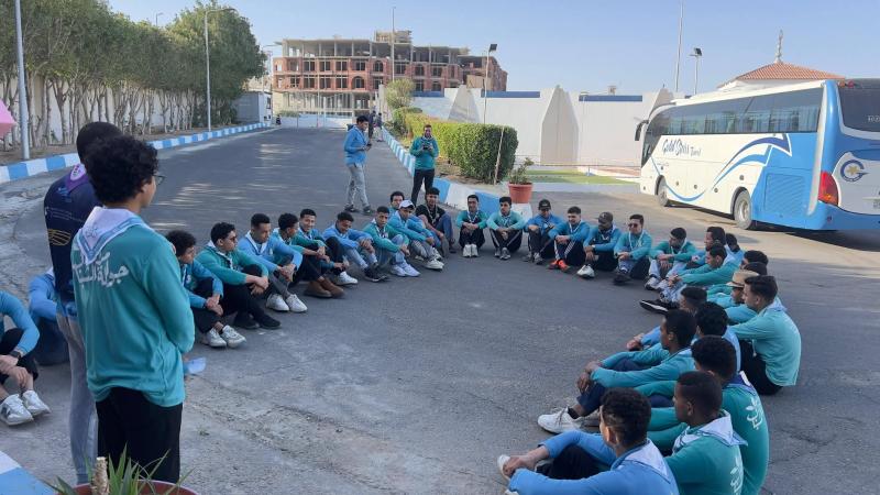 الشباب والرياضة تنظم رحلة ”الإستكشاف والمتعة” لفرق الجوالة المشاركين بمعسكر شارتي الرحالة والبحاثة بمحافظة البحر الأحمر