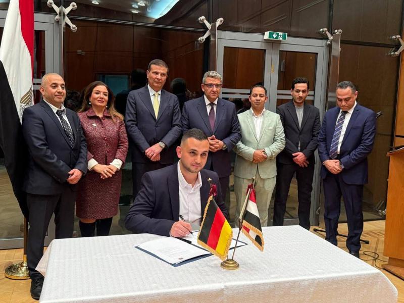 وزير الزراعة يشهد تدشين أعمال مجلس الصادرات والأعمال المصرية في شمال ألمانيا بالقنصلية العامة في هامبورج برعاية السفير المصري في برلين