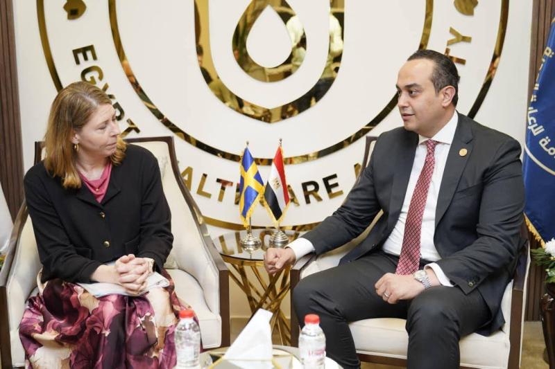 رئيس هيئة الرعاية الصحية يستقبل وزيرة الصحة والرعاية الاجتماعية بمملكة السويد وسفير السويد بالقاهرة