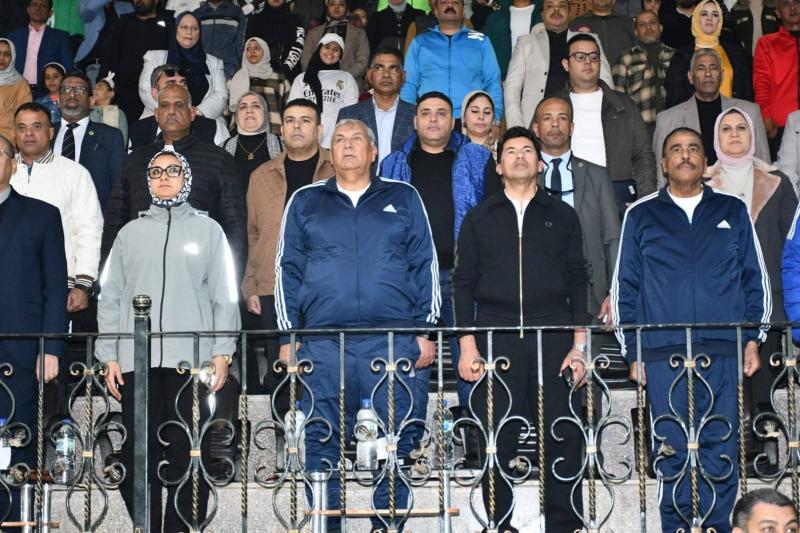وزير الشباب والرياضة ومحافظا الوادي الجديد ومطروح يشهدون ختام  النسخة السادسة من الأوليمبياد الرياضي للمحافظات الحدودية
