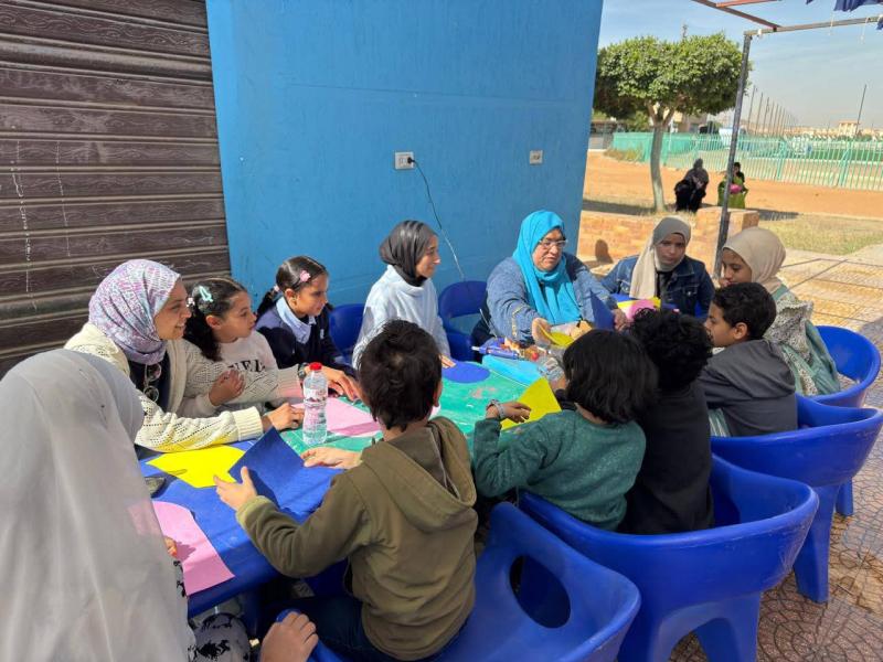 وزارة الشباب تنفّذ أنشطة فنية وثقافية لنشء مركز التنمية الشبابية بالشرقية بمشاركة 150 طليعًا