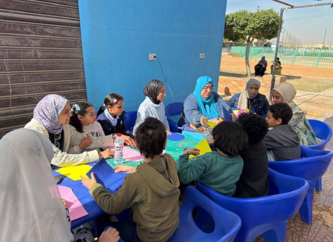 وزارة الشباب تنفّذ أنشطة فنية وثقافية لنشء مركز التنمية الشبابية بالشرقية بمشاركة 150 طليعًا