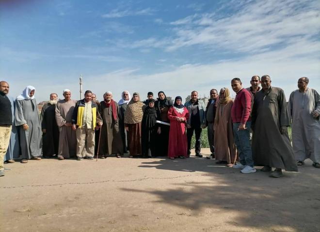 ندوة إرشادية عن محصول القمح ضمن مبادرة «ازرع» بناحية البلاكوس – مركز كوم حمادة