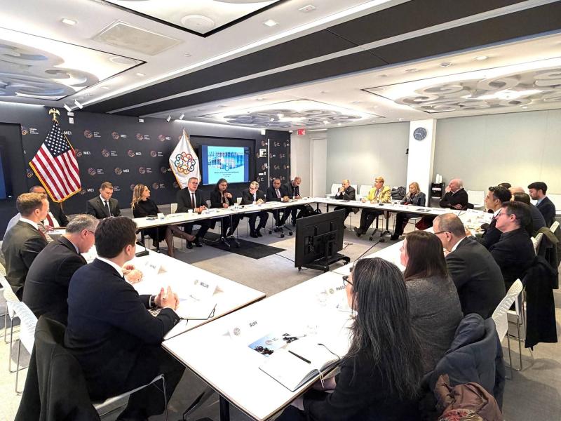 - معهد الشرق الأوسط بواشنطن يستضيف وزير البترول والثروة المعدنية في لقاء موسع