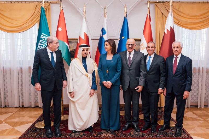 وزير الخارجية يشارك في اجتماع اللجنة الوزارية العربية الإسلامية بشأن غزة المنعقد في سلوفينيا