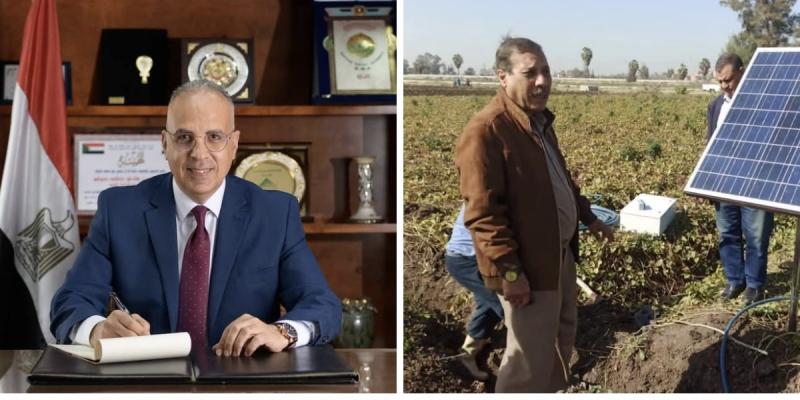 الدكتور سويلم يتابع الموقف التنفيذي لمشروع ”دعم تحديث إدارة الموارد المائية بقطاع الزراعة في مصر”