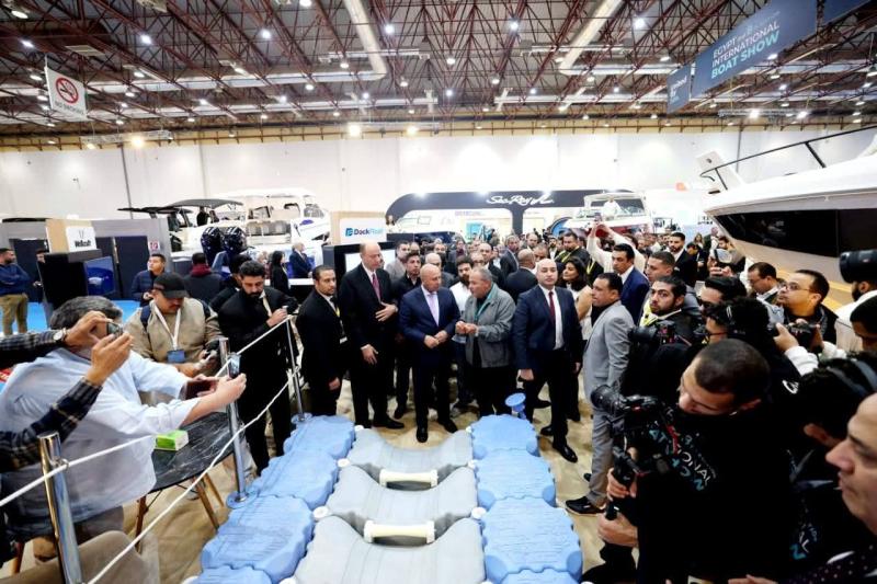 نائب رئيس مجلس الوزراء للتنمية الصناعية وزير الصناعة والنقل يفتتح النسخة الثامنة لمعرض مصر الدولي لسياحة اليخوت 2026