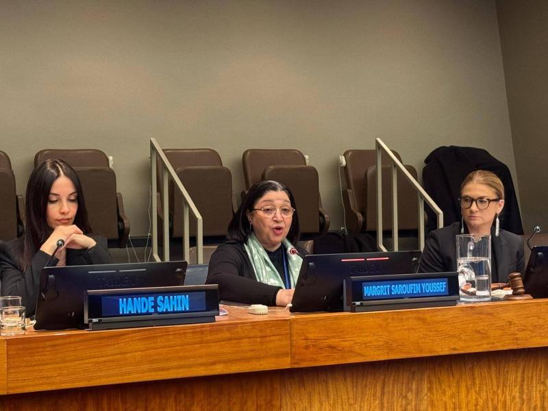 نائبة وزيرة التضامن الاجتماعي تشارك في فعاليات الحلقة النقاشية حول ”أنظمة الرعاية الشاملة كممكنات للمساواة بين الجنسين والاندماج الاجتماعي والكرامة” بنيويورك