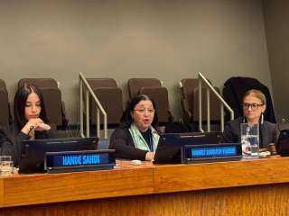 نائبة وزيرة التضامن الاجتماعي تشارك في فعاليات الحلقة النقاشية حول ”أنظمة الرعاية الشاملة كممكنات للمساواة بين الجنسين والاندماج الاجتماعي والكرامة” بنيويورك