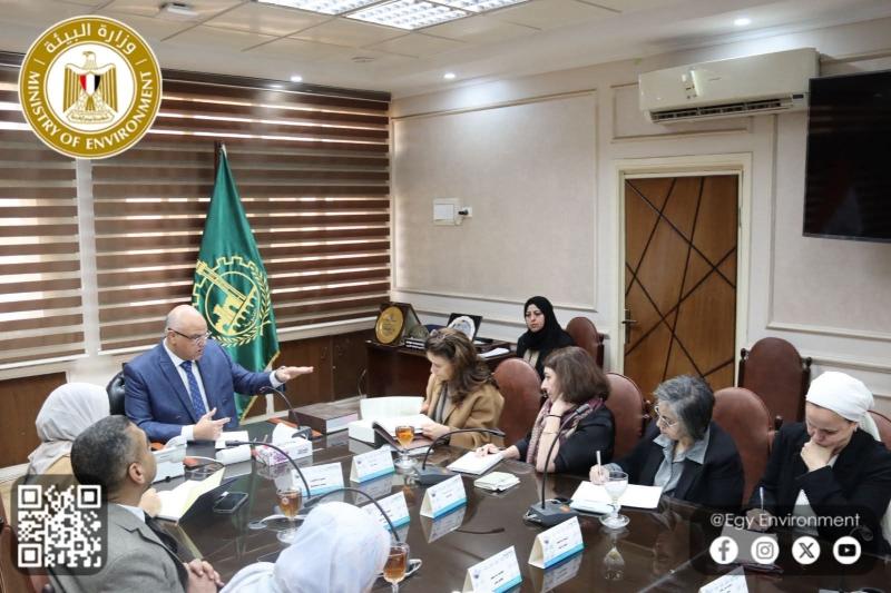 بعثة البنك الدولي تتابع تنفيذ مشروع إدارة تلوث الهواء والمخلفات بالقليوبية
