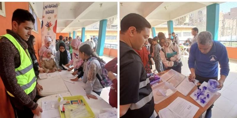 ”رحلة إبداع”.. برنامج قومي لتبسيط العلوم وتنمية التفكير الابتكاري للنشء بمركز شباب جزيرة الذهب