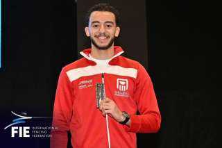 *وزير الشباب والرياضة يهنئ البطل الأوليمبي محمد السيد لتتويجه ببرونزية كأس العالم لسلاح سيف المبارزة بألمانيا