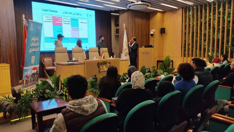 ”الشباب والرياضة” تنفذ برنامج ”إدارة المشروعات” بجامعة حلوان الأهلية ومعسكر الابتكار وريادة الأعمال بجامعة MSA