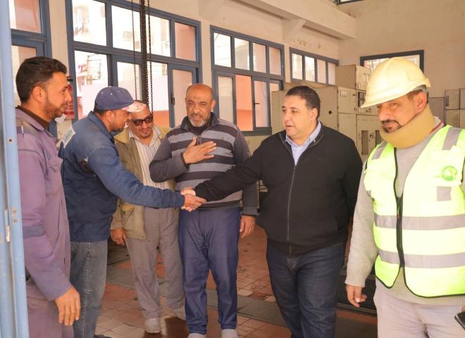 جولة ميدانية لتفقد رافع صرف صحي الصدر بمدينة دمنهور استعدادًا لشهر رمضان المبارك