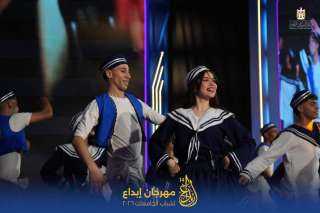 جامعة بورسعيد تبدع بلوحات استعراضية متنوعة على خشبة مسرح المدينة الشبابية بالإسكندرية*