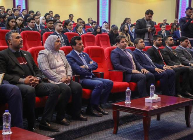 نائب رئيس الوزراء ووزير الصحة يشارك في ندوة الدبلوماسية الشبابية الرابعة