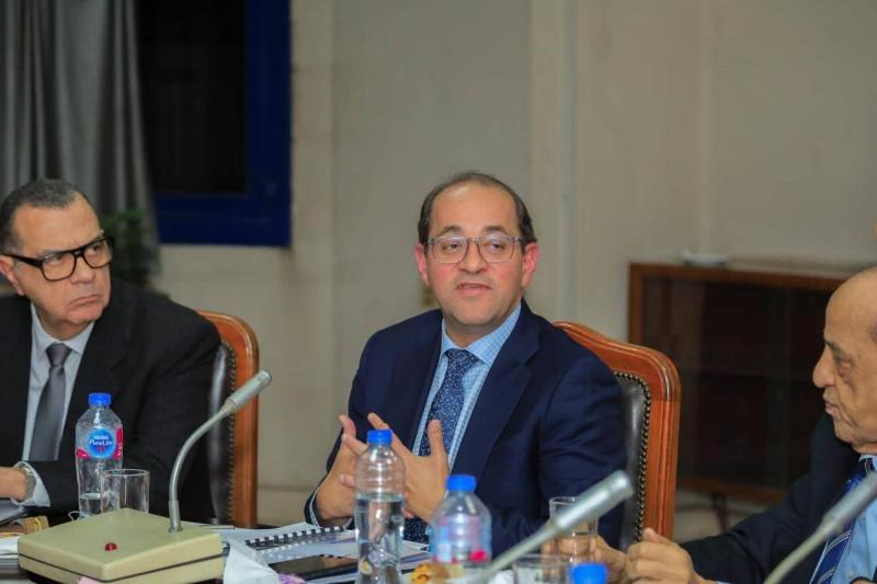 وزير المالية.. في حوار مفتوح مع شعبة مزاولي المهن الحرة للمحاسبة والمراجعة بنقابة التجاريين