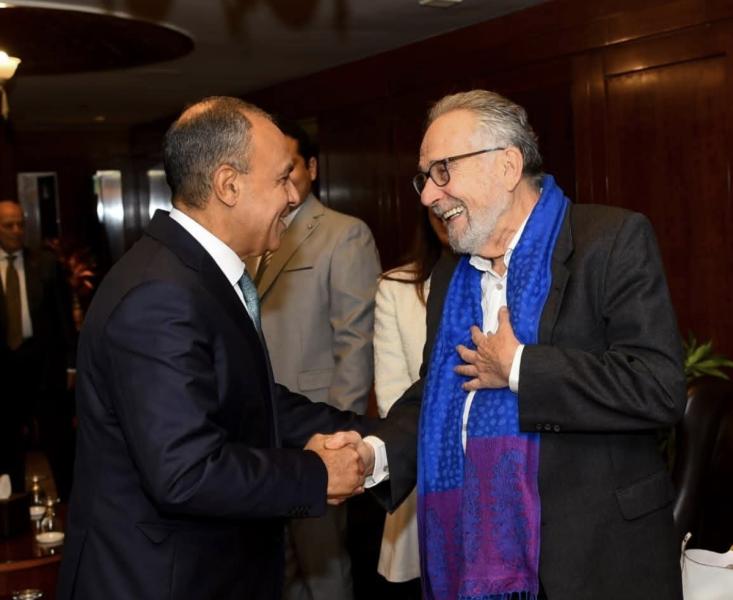 وزير الخارجية يستقبل المقرر الخاص المعني بالحق في المياه في مستهل زيارته إلى مصر