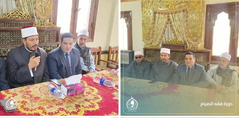مدير مديرية أوقاف البحيرة يفتتح دورة فقه الصيام بمسجد ناصر بدمنهور