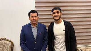 وزير الرياضة . فخور بعودة مصطفى حسين إلى وطنه ولعبه باسم مصر وحصوله على ذهبية العالم