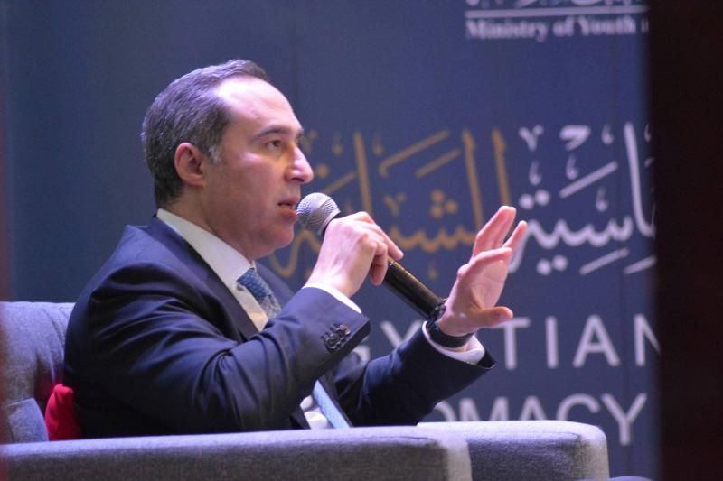 المستشار أحمد مناع يستعرض الدبلوماسية البرلمانية وتاريخ الحياة النيابية المصرية ببرنامج الدبلوماسية الشبابية